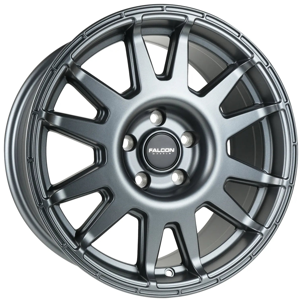 Falcon V2 Gunmetal wheel