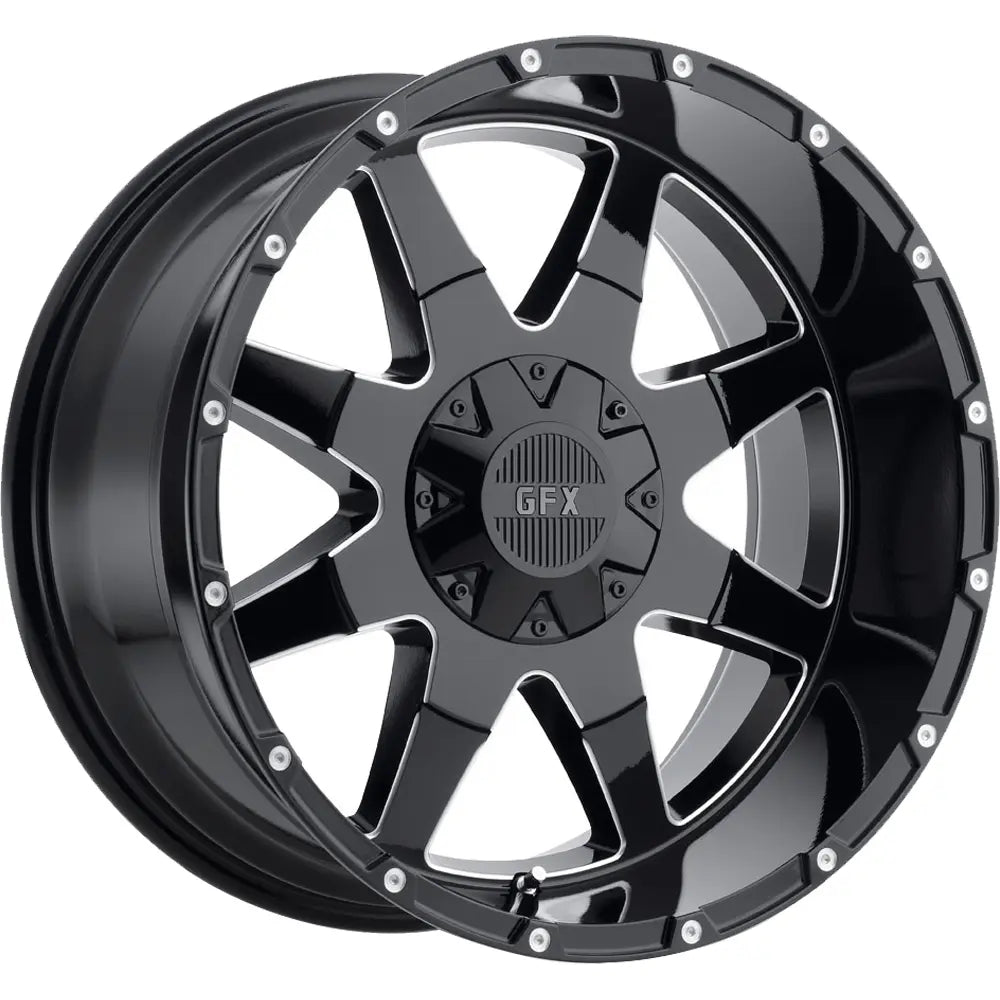 G-Fx TR12 Black wheel