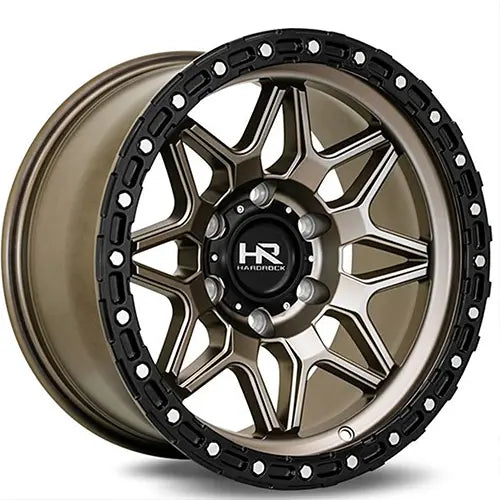 Hardrock H105 Bronze/Black wheel