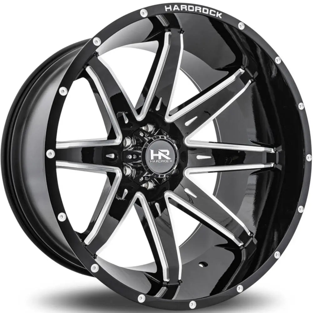 Hardrock H502 PAINKILLER XPOSED Black/Machined wheel