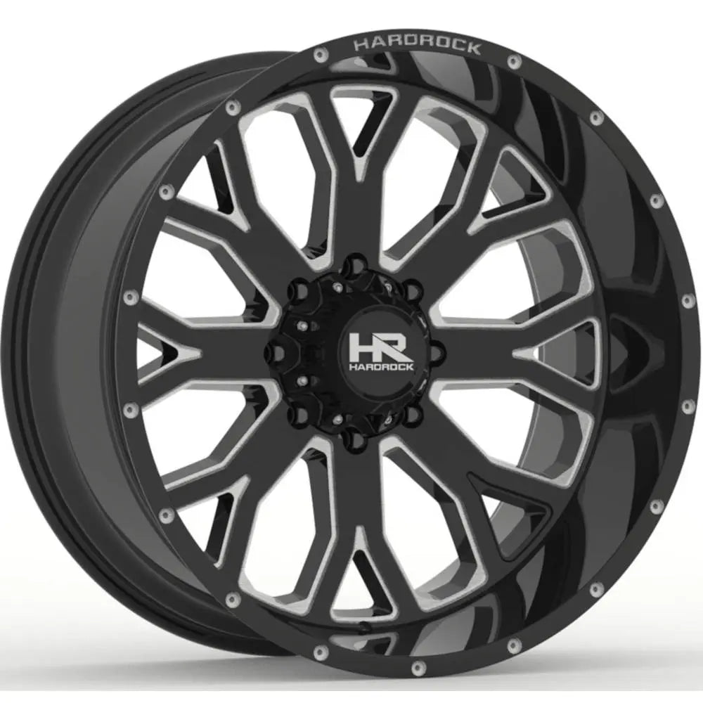 Hardrock H504 SLAMMER XPOSED Black/Machined wheel