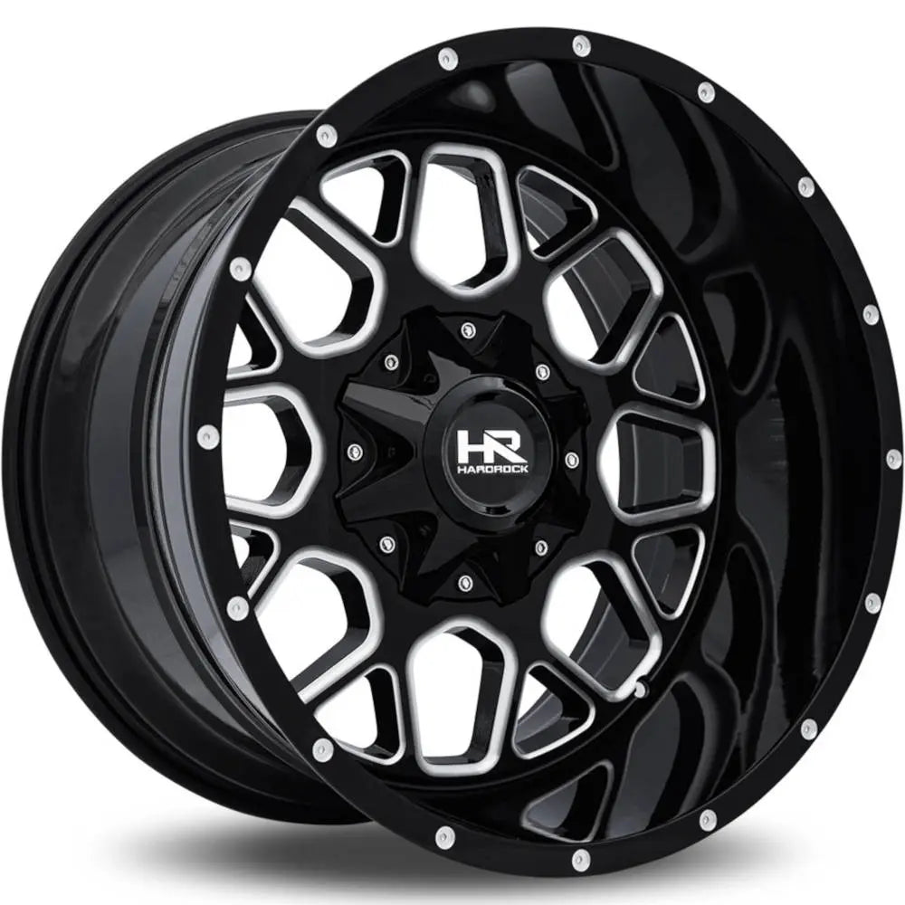 Hardrock Gunner Black/Machined wheel
