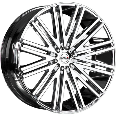 Heavy Hitters HH12 Chrome wheel