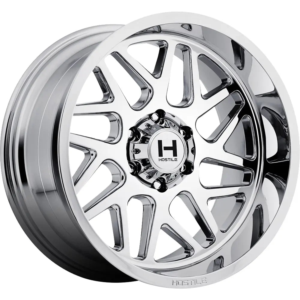 Hostile Sprocket Chrome wheel