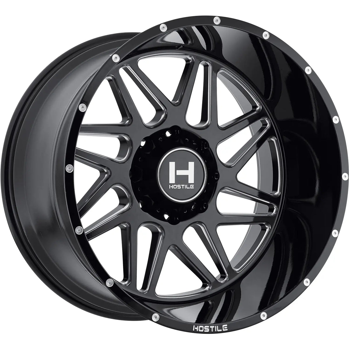 Hostile H108 SPROCKET Black wheel