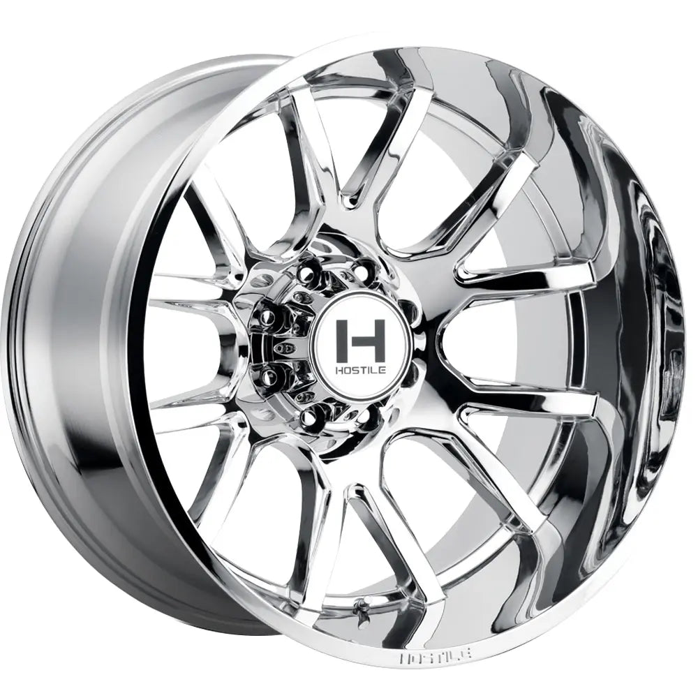 Hostile H113 RAGE Chrome wheel