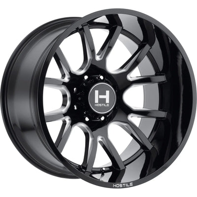 Hostile H113 RAGE Black wheel