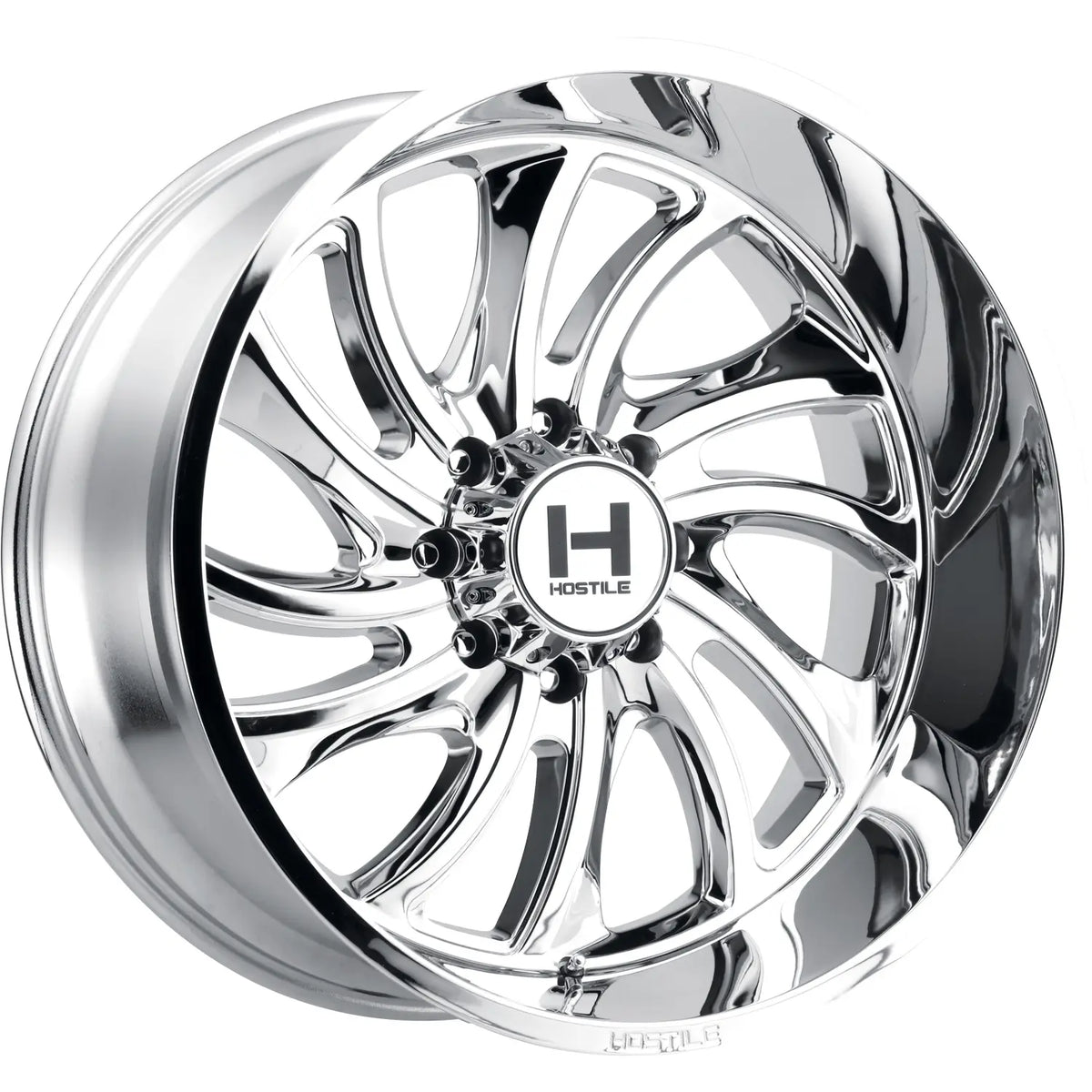 Hostile Demon Chrome wheel