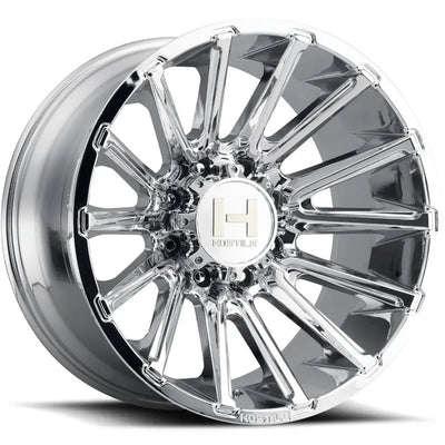 Hostile Typhoon Chrome wheel