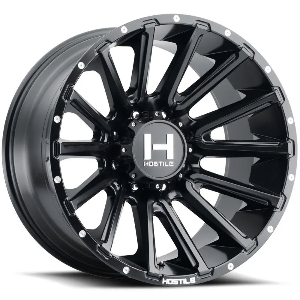 Hostile Typhoon Black wheel