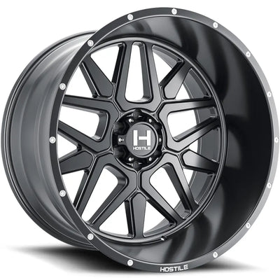 Hostile H128 Black wheel