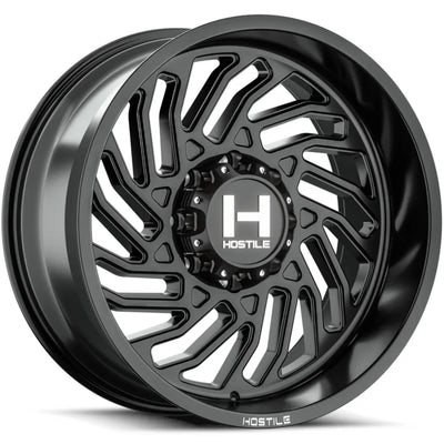 Hostile H140 TWISTER Black wheel