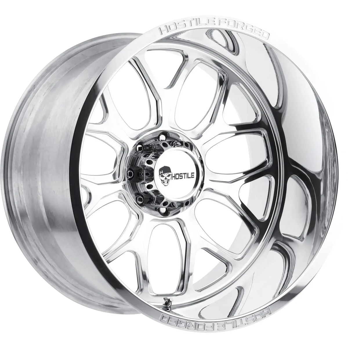 Hostile Forged Punisher Polished wheel