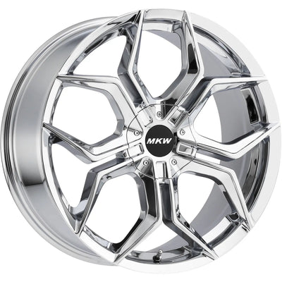 MKW M121 Chrome wheel