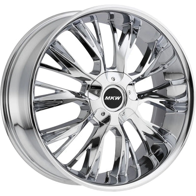 MKW M122 Chrome wheel