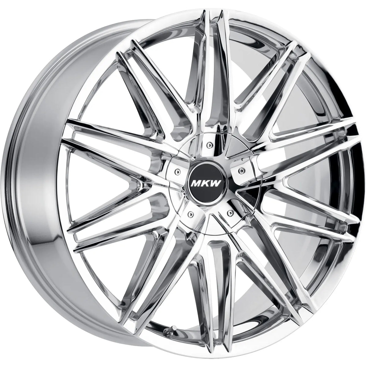 MKW M124 Chrome wheel