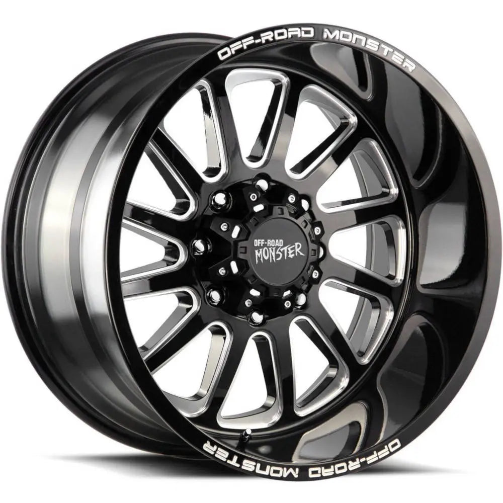 Off-Road Monster M17 Black/Machined wheel