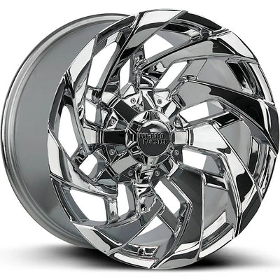 Off-Road Monster M24 Chrome wheel
