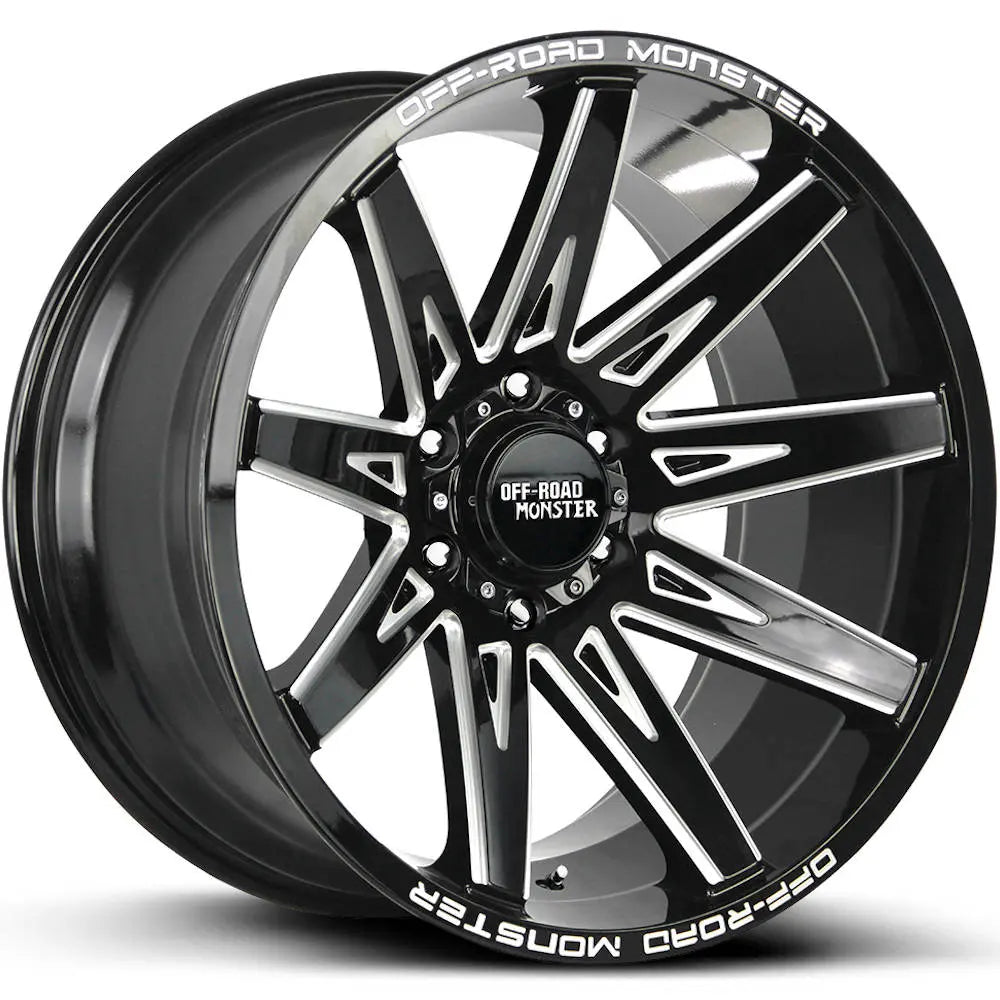 Off-Road Monster M25 Black/Machined wheel