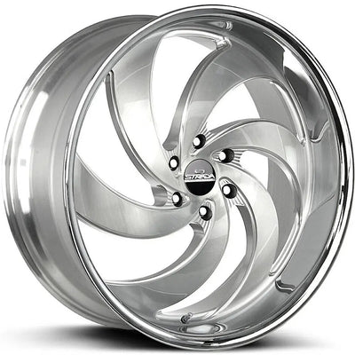 Strada RETRO 6 Brushed CNC with Chr wheel