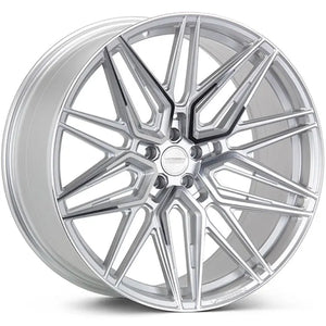 Vossen HF-7 Silver/Polished wheel