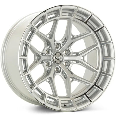 Vossen HFX-1 Silver/Polished wheel