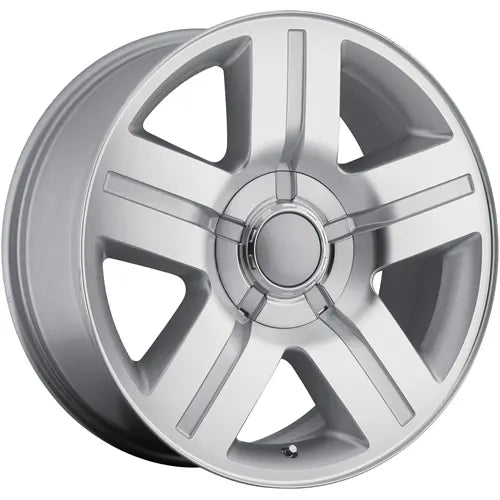 Strada Replicas Silverado Texas Edition Replica Silver/Machined wheel
