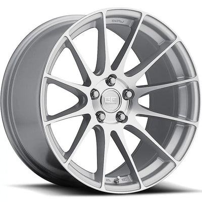 MRR GF6 Machined/Milled/Silver wheel