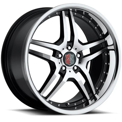 MRR RW2 Black/Chrome wheel