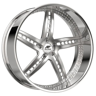 Amani Monero-R Brushed/Chrome wheel