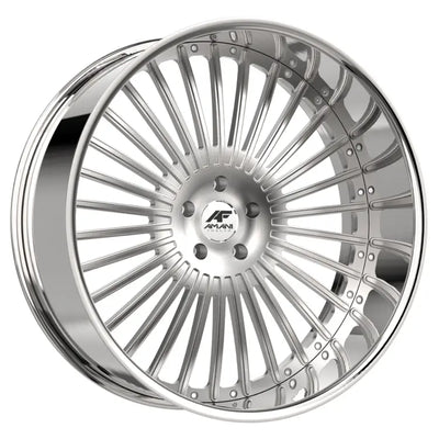 Amani R.E.A.L. Brushed/Chrome wheel