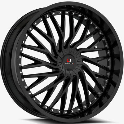 Cavallo CLV-43 Black wheel