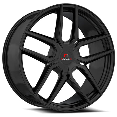 Cavallo CLV-55 Black wheel