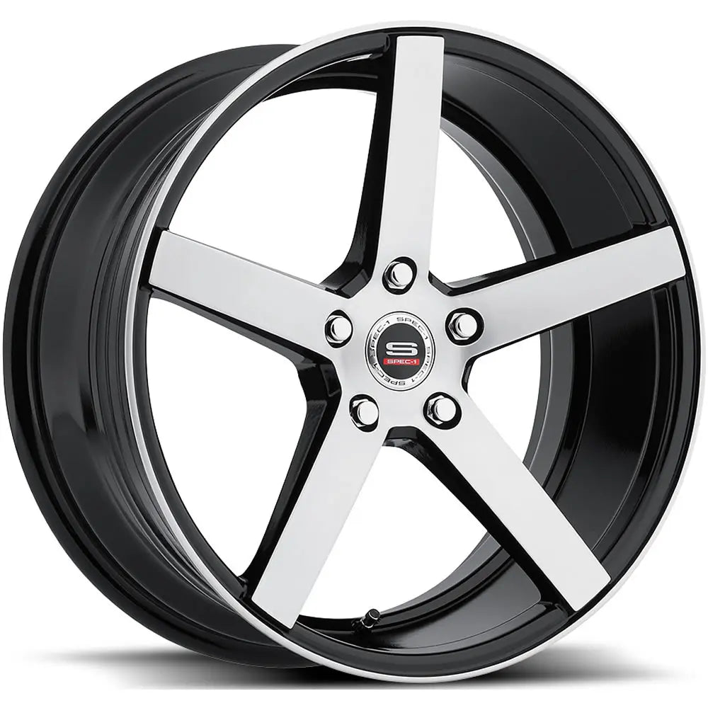 Spec-1 SP-36 Black/Brushed wheel