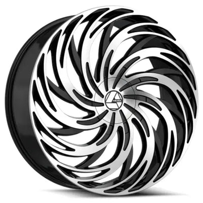 Azara AZA-531 Black Machined wheel