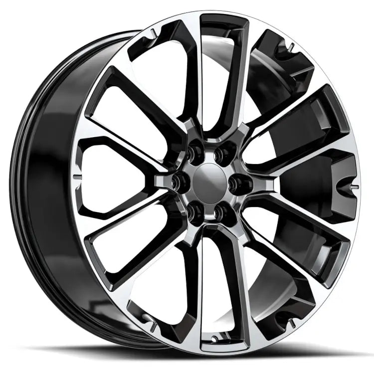 OE Revolution G-40 Black Machined wheel