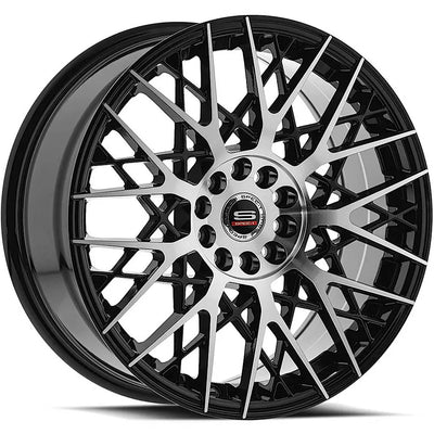 Spec-1 SP-53 Black Machined wheel