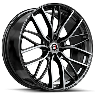 Spec-1 SP-61 Black Machined wheel