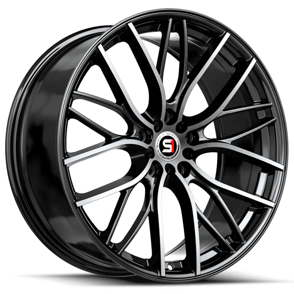 Spec-1 SP-61 Black Machined wheel