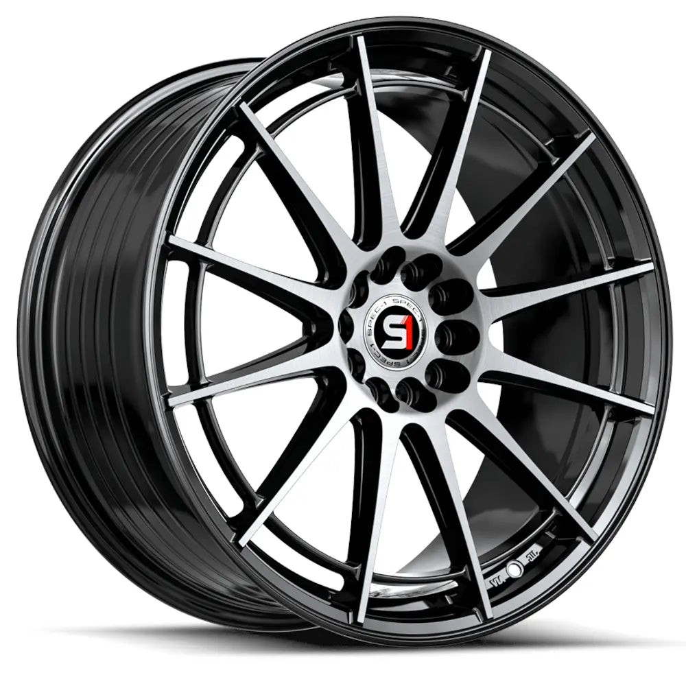 Spec-1 SP-64 Black Machined wheel