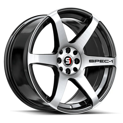 Spec-1 SPT-32 Black Machined wheel