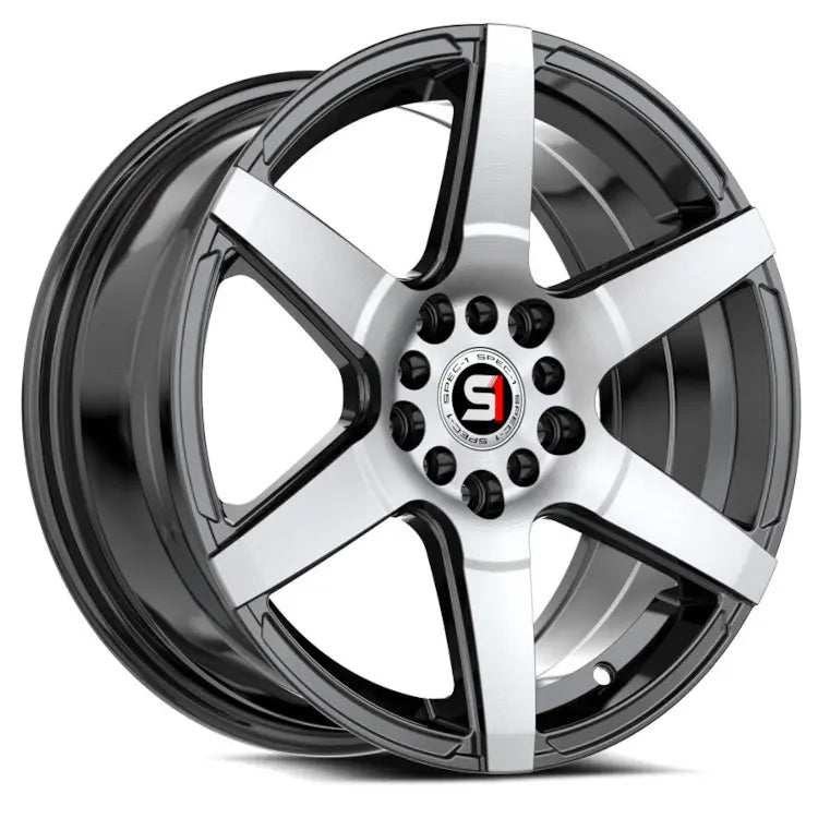 Spec-1 SPT-34 Black Machined wheel