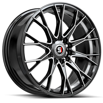 Spec-1 SP-59 Black Machined wheel