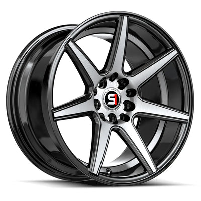 Spec-1 SP-73 Black Machined wheel