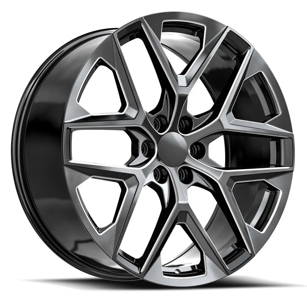 OE Revolution C-39 Black/Milled wheel