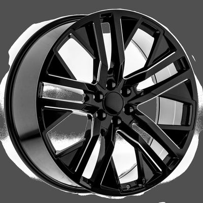 OE Revolution D36 Black/Milled wheel