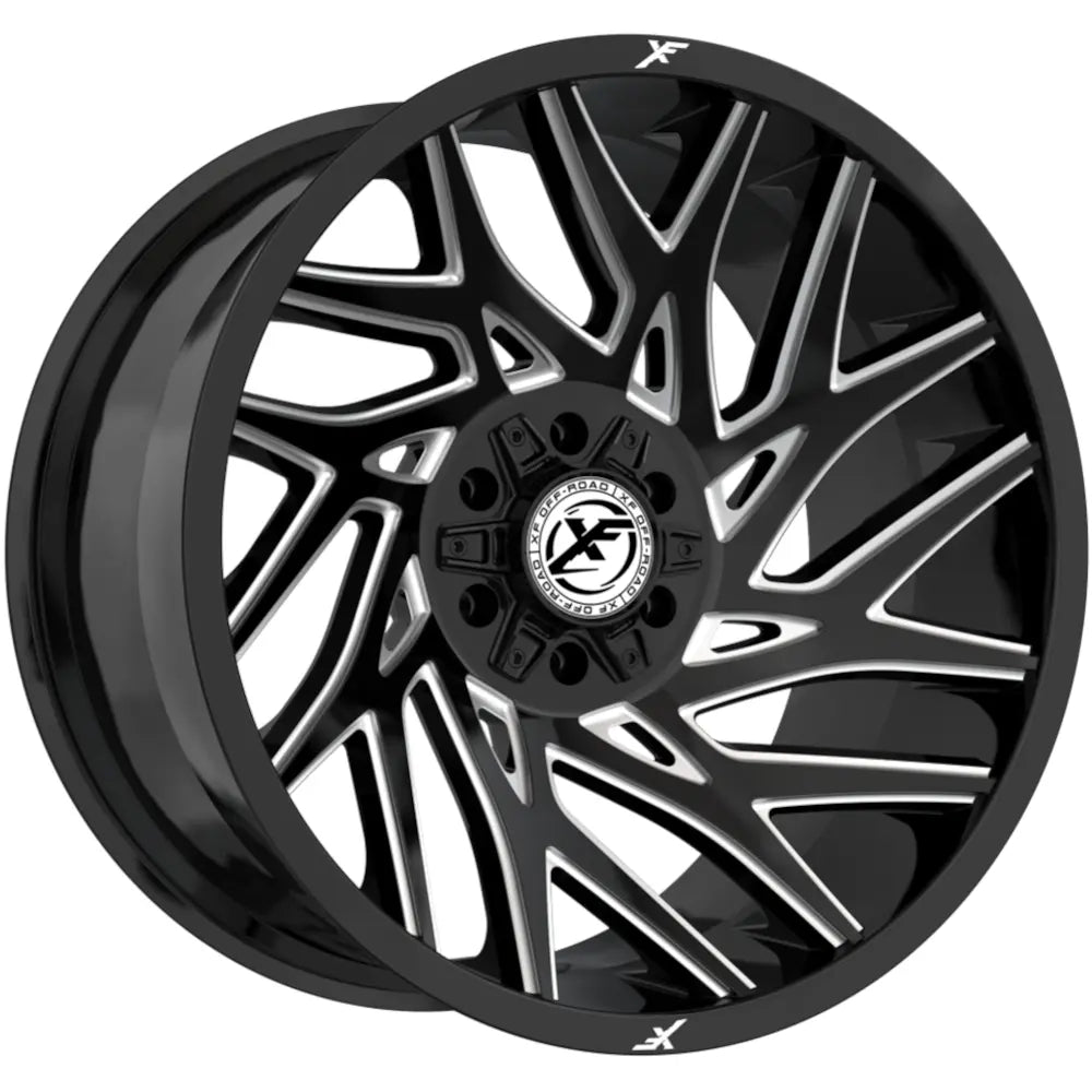 XF Off-Road XF-229 Black/Milled wheel