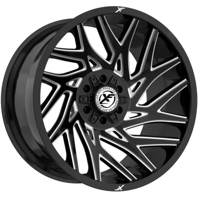 XF Off-Road XF-229 Black/Milled wheel