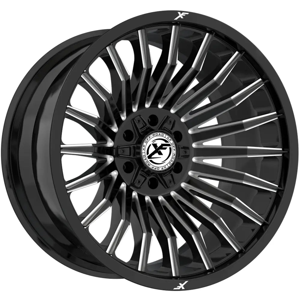 XF Off-Road XF-231 Black/Milled wheel