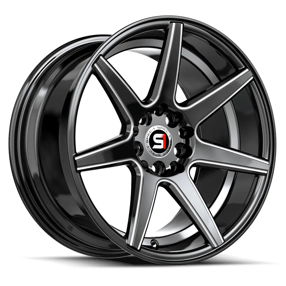 Spec-1 SP-73 Black Milled wheel